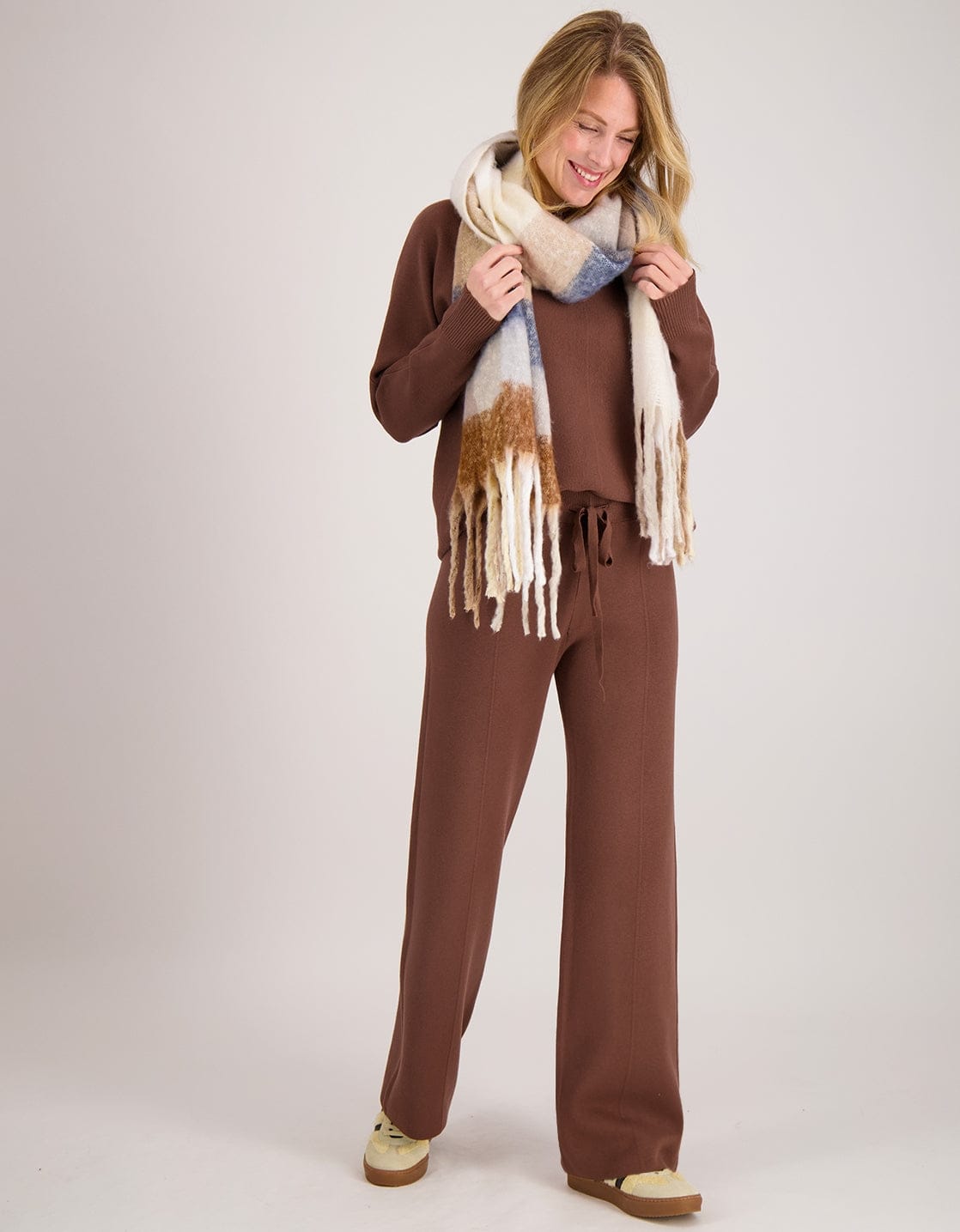 Je m'appelle Tops Pull Seam | Hazelnut Brown
