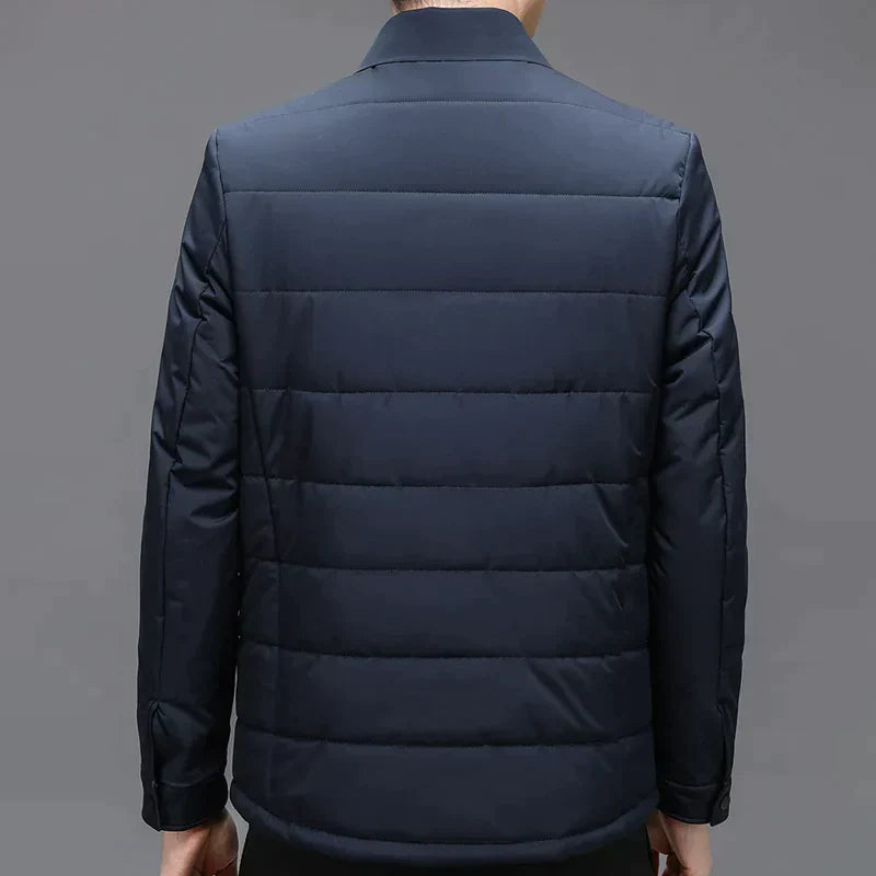 Modern Casual Gewatteerd Jasje - Klassieke Kraag