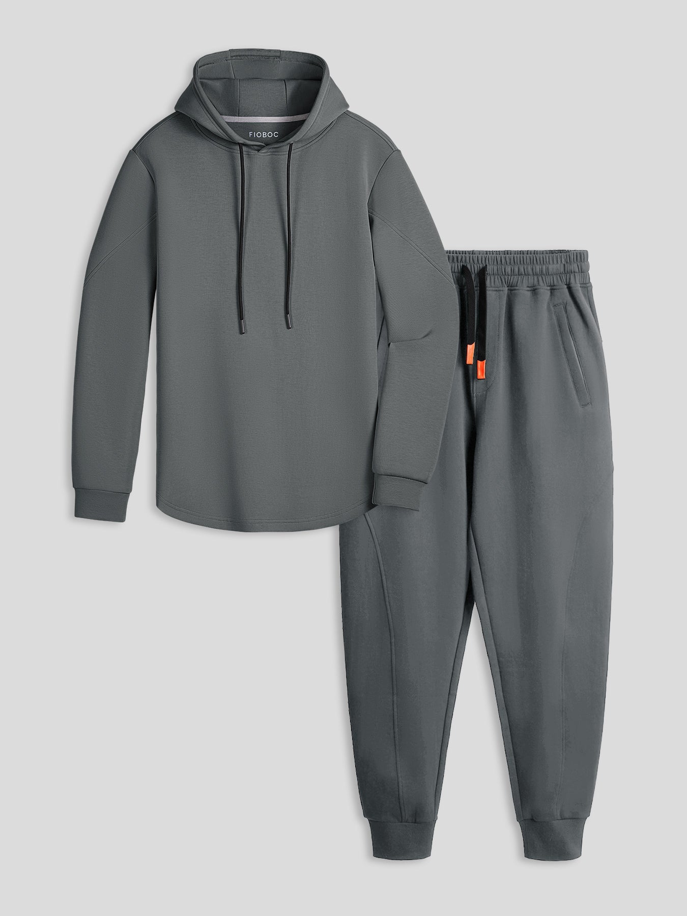 Casual Lounge Set Heren - Hoodie & Jogger Katoenmix
