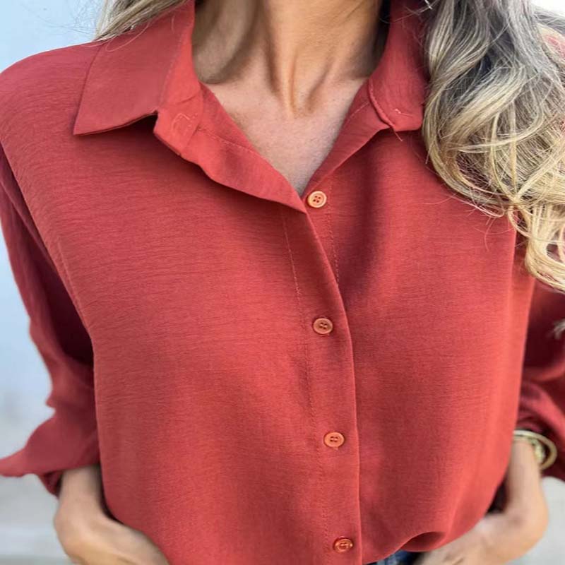 Elegante Blouse met Knoopsluiting - Stijlvol & Comfortabel
