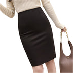 Elegante Kokerrok met Hoge Taille - Perfect voor Kantoor